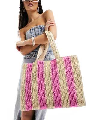 thumbnail image 2 of CIOOU Large Straw Tote Bag For Women Rattan Woven 2 of 11