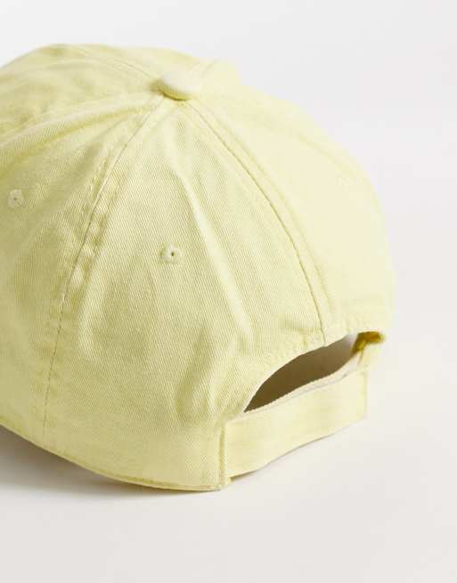 South Beach sunset lover slogan cap in yellow, 3 of 3