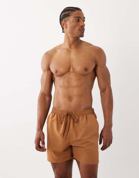 South Beach swim short in light brown - view 1
