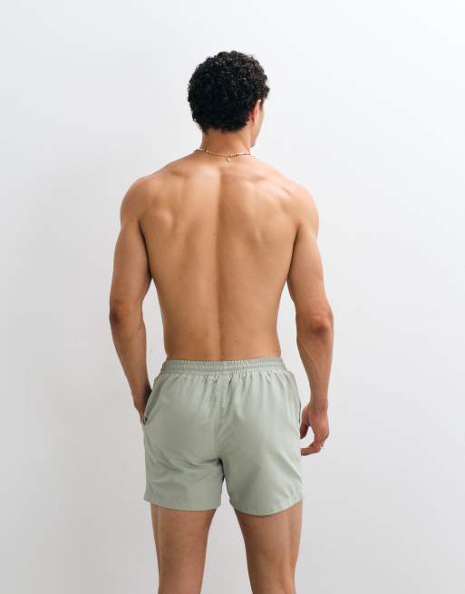 South Beach swim short in sage green, 4 of 7