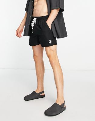 swim shorts in black