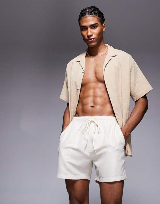 South Beach swim shorts in ecru, 2 of 4