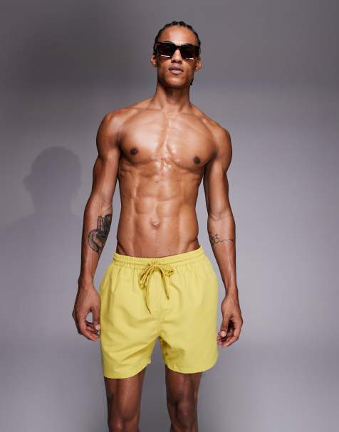 South Beach swimshort in olive - view 1