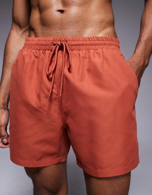 South Beach swimshort in rust, 3 of 4