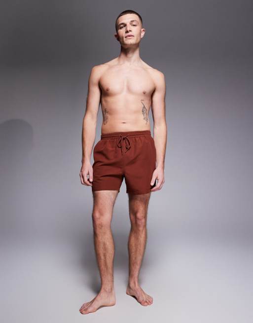 South Beach swimshort in rust, 2 of 5