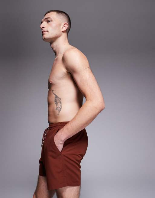 South Beach swimshort in rust, 3 of 5