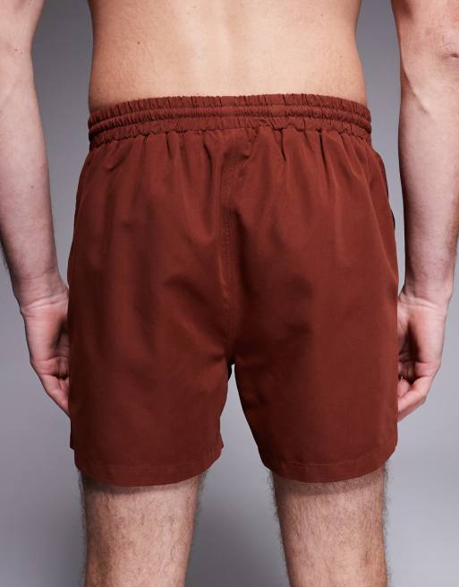 South Beach swimshort in rust, 5 of 5