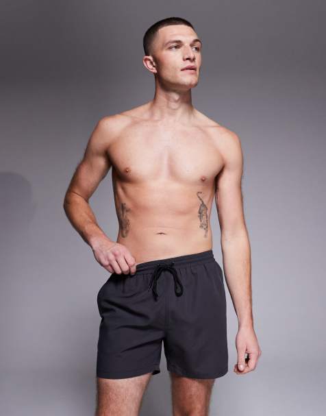 South Beach swimshort in faded black
