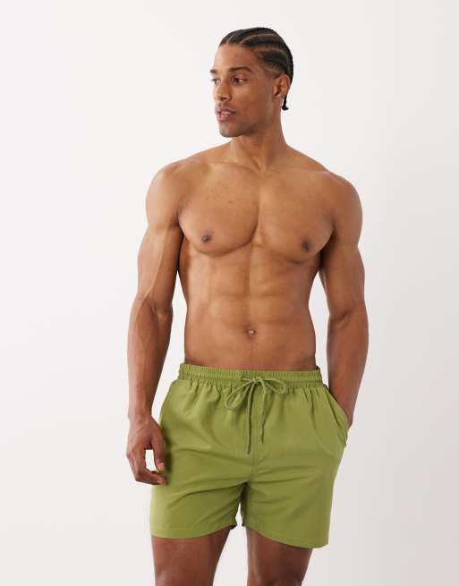 South Beach – Szorty kąpielowe w kolorze khaki, 2 z 5