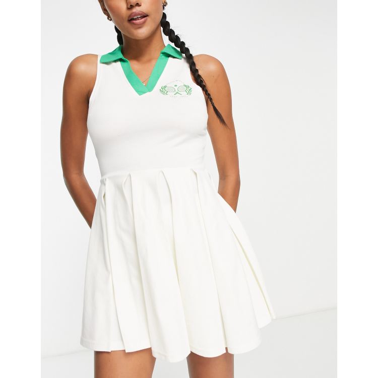 formal garden party dresses Little Yari Tennis Dress with Pleats main image 1