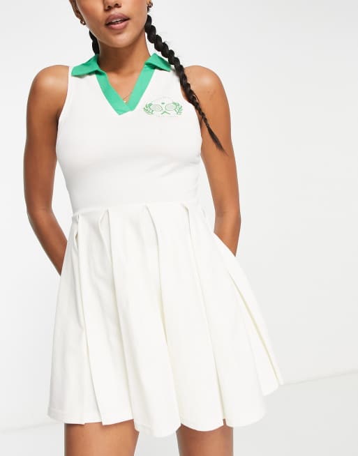 ASOS 4505 tennis dress with inner bra in black