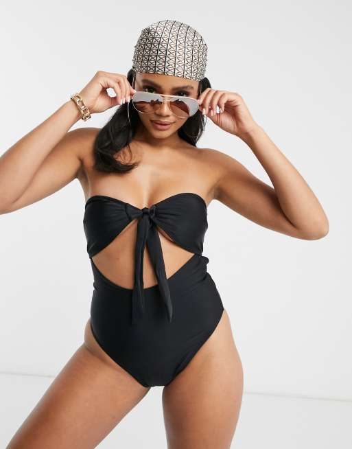 Tie store front monokini