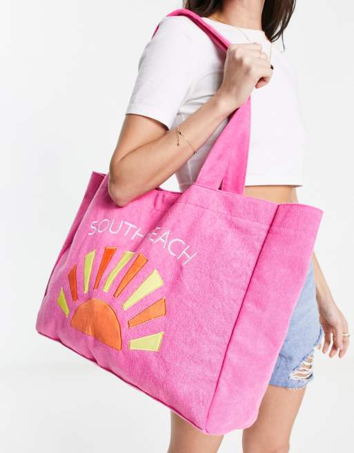 Canvas Tote Bag - Accessories - PINK