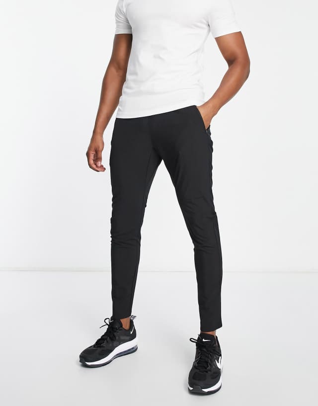 South Beach training slim joggers in black