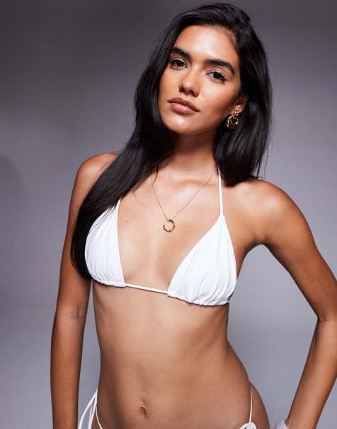 South Beach - Triangel bikinitopje in wit - view 1