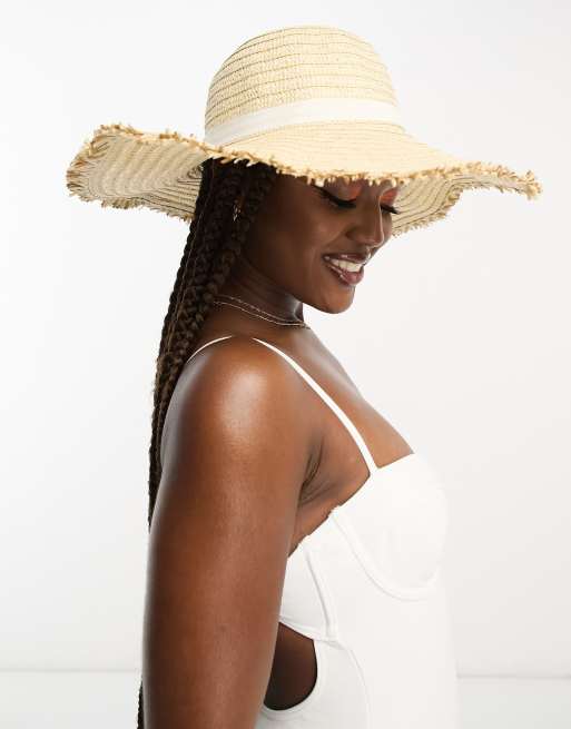 Wide brim clearance hat beach