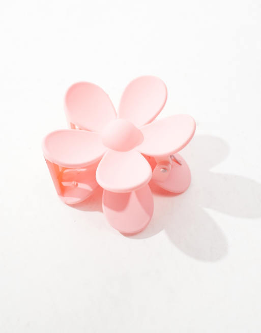 South Beach x Misha Grimes - Pince à cheveux fleur - Rose, 4 de 4
