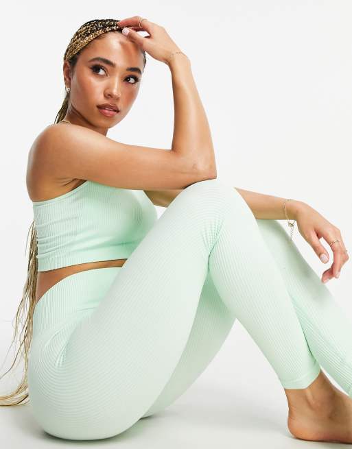 South Beach Yoga seamless leggings in mint