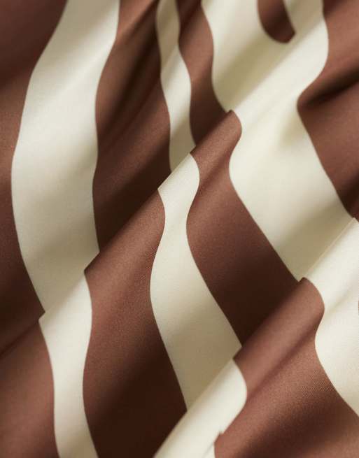 South Beach zebra print satin headscarf , 2 of 3