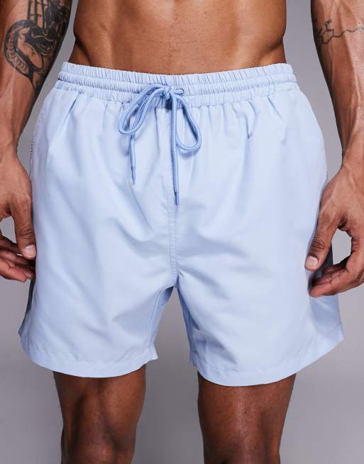 South Beach - Zwemshort in hemelsblauw, 4 van 5