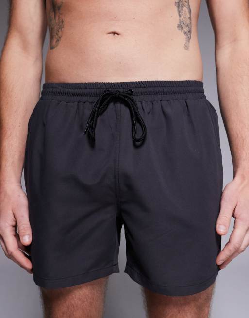 South Beach - Zwemshort in vervaagd zwart, 4 van 5