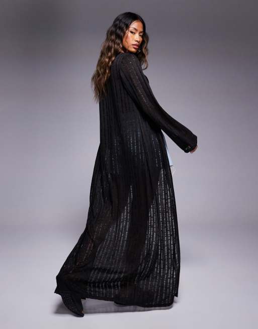 chinese dress ladies Kimono Style Long Sleeve Maxi Dress