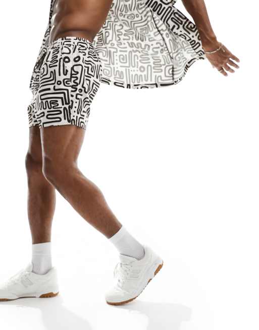 Southbeach swim short abstract print part of a set ASOS