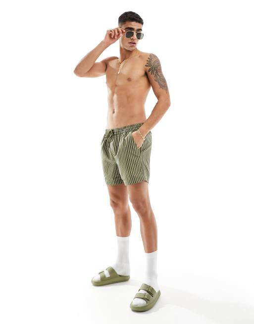 Southbeach swim shorts in khaki , 2 of 5