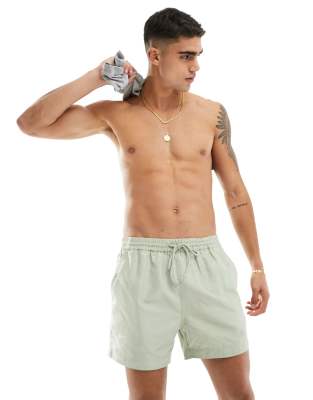 Southbeach swim shorts in sage green