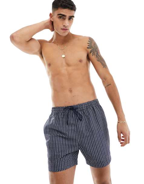 Southbeach swim shorts in stripe - view 1