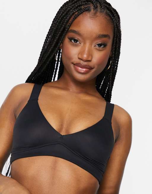 Spanx Bra-llelujah smooth wire free bra in black