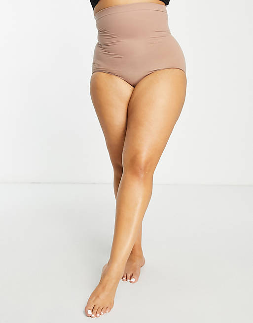 Spanx Curve Higher Power Panties in Cafe Au Lait