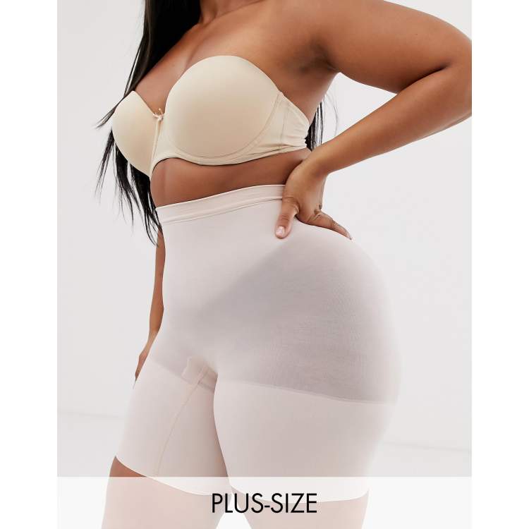 Wonderbra - Ultimate - Beige pushup-BH med bar ryg og dyb udskæring