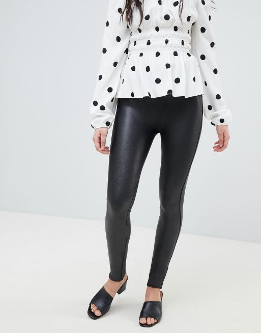 Spanx Faux Leather Leggings