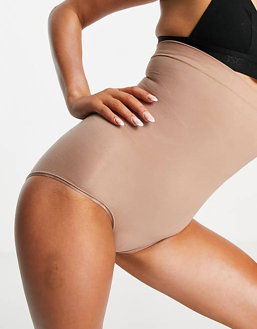 Spanx Higher Power Panties in Cafe Au Lait