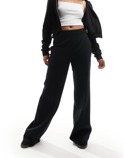 Spanx Hose aus Ponte Jersey in Schwarz mit weitem Bein ASOS
