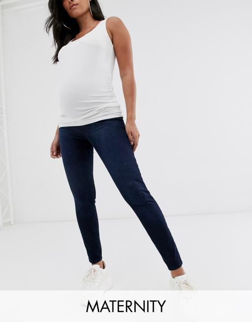 SPANX Womens Mama Ankle Jean-ish Leggings : : Clothing, Shoes &  Accessories