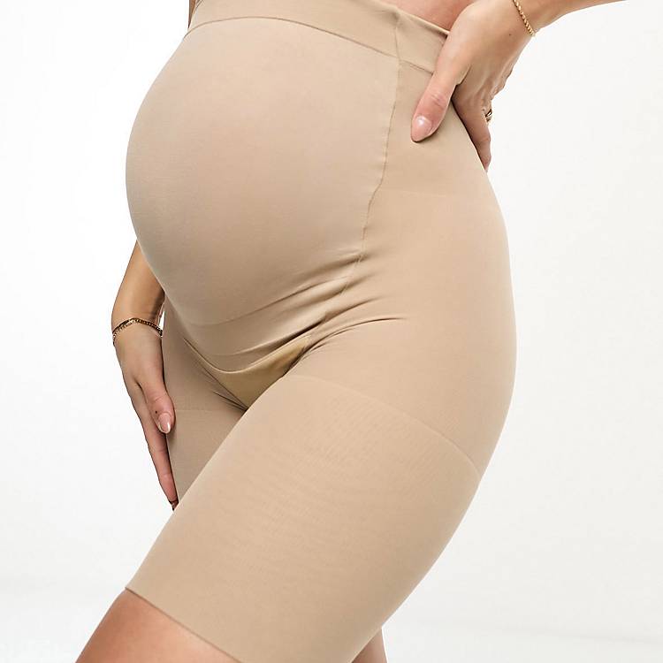 Spanx Mama contouring shorts in beige