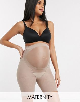 Spanx Maternity Mama Shapewear Shorts in beige-Neutral