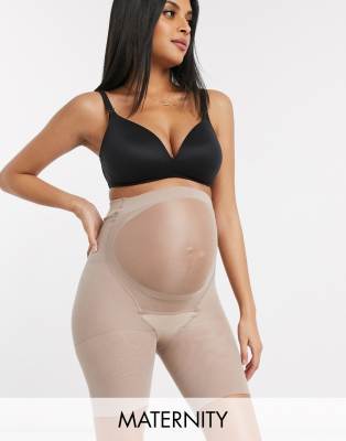 Spanx Maternity Mama Shapewear Shorts in beige-Neutral