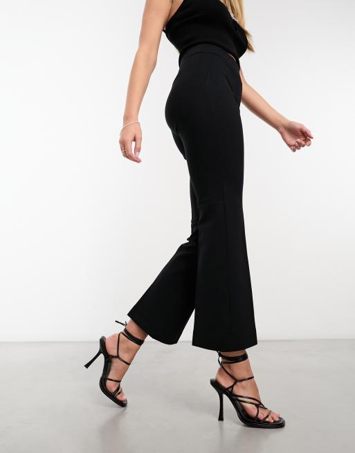 Spanx perfect kick flare trousers in black