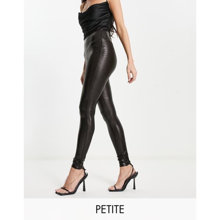 Commando Faux Leather Croc Legging - Leggings from  UK