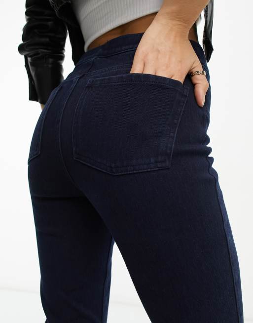 Spanx Petite jeanish ankle leggings in indigo