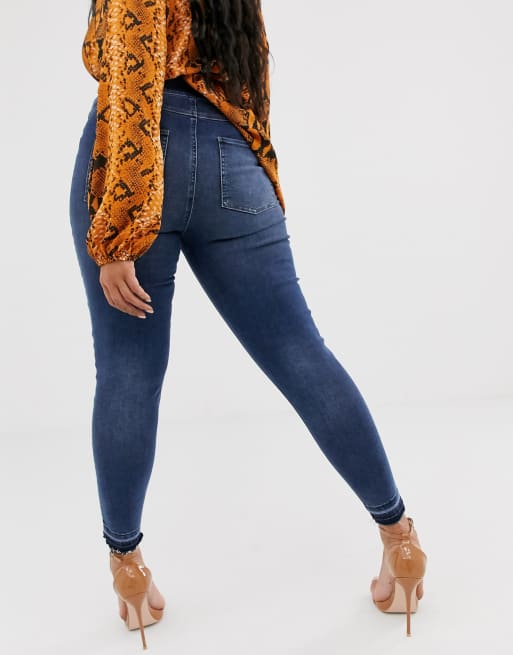 Spanx - Plus - Distressed skinny jeans, 2 van 4