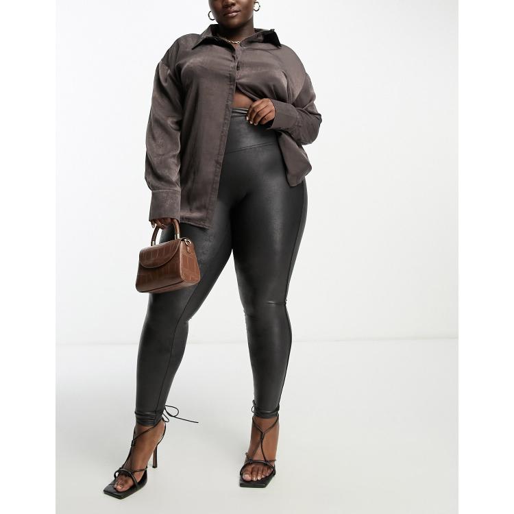 Spanx plus size hot sale faux leather leggings