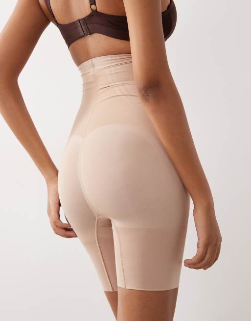 SPANX - Sculpt - Go Figure - Short met hoge taille tot halverwege de dij in chai beige, 3 van 3