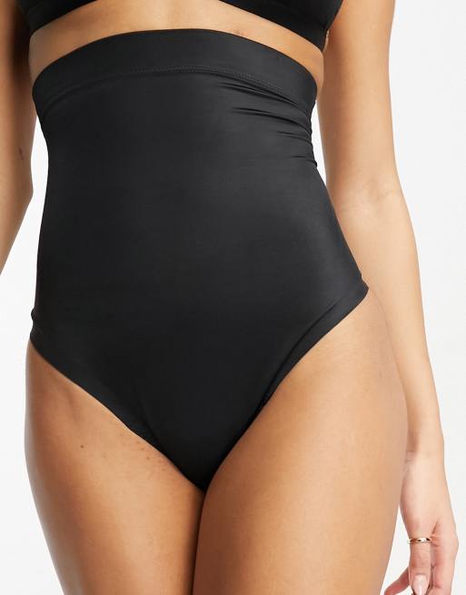 Spanx Seamless contouring thong in brown