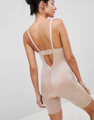 low back mid thigh bodysuit