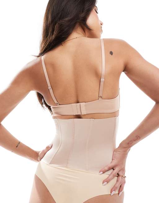 Spanx Suit Your Fancy waist cincher in champagne beige ASOS