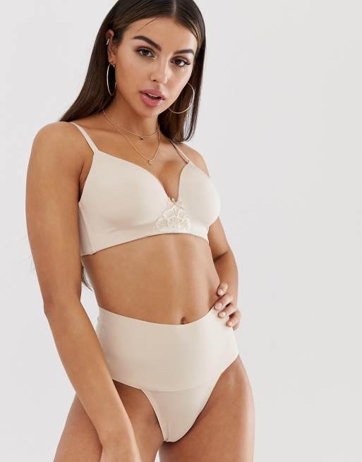 Spanx Undie-tectable Thong in beige